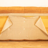 Togo 3-seater sofa and leather chair By Michel Ducaroy for Ligne Roset