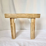 Solid chestnut wood bench