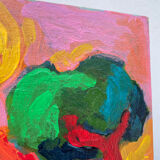 Oil on panel Fauvism landscape