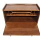 Secrétaire scandinave en acajou, Suède, 1950