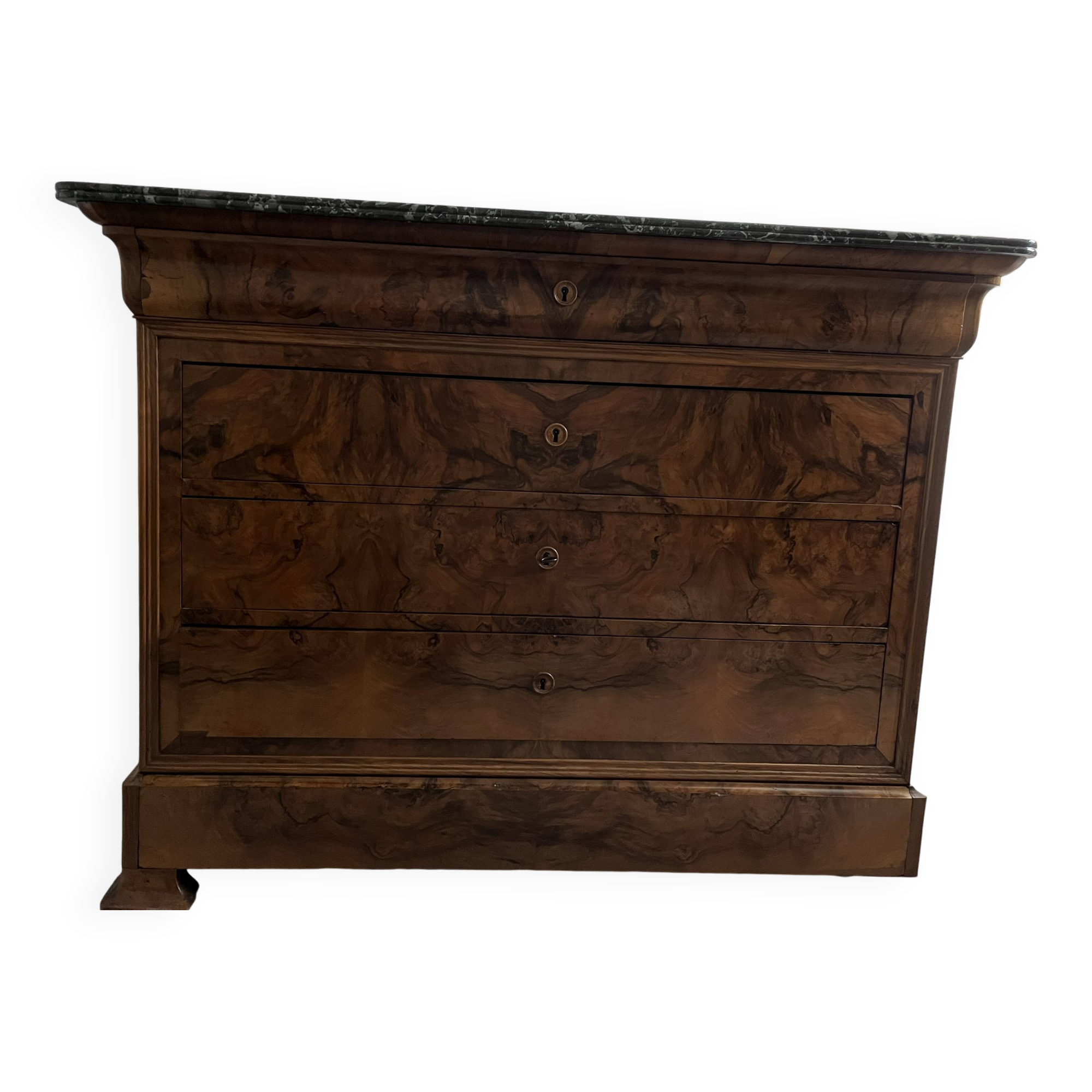Louis philippe chest of drawers