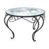 Coffee table in ceramic artist of Vallauris