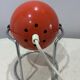 Lampe de table vintage orange en forme d'œil 1960 | Lampe en chrome de l'ère spatiale