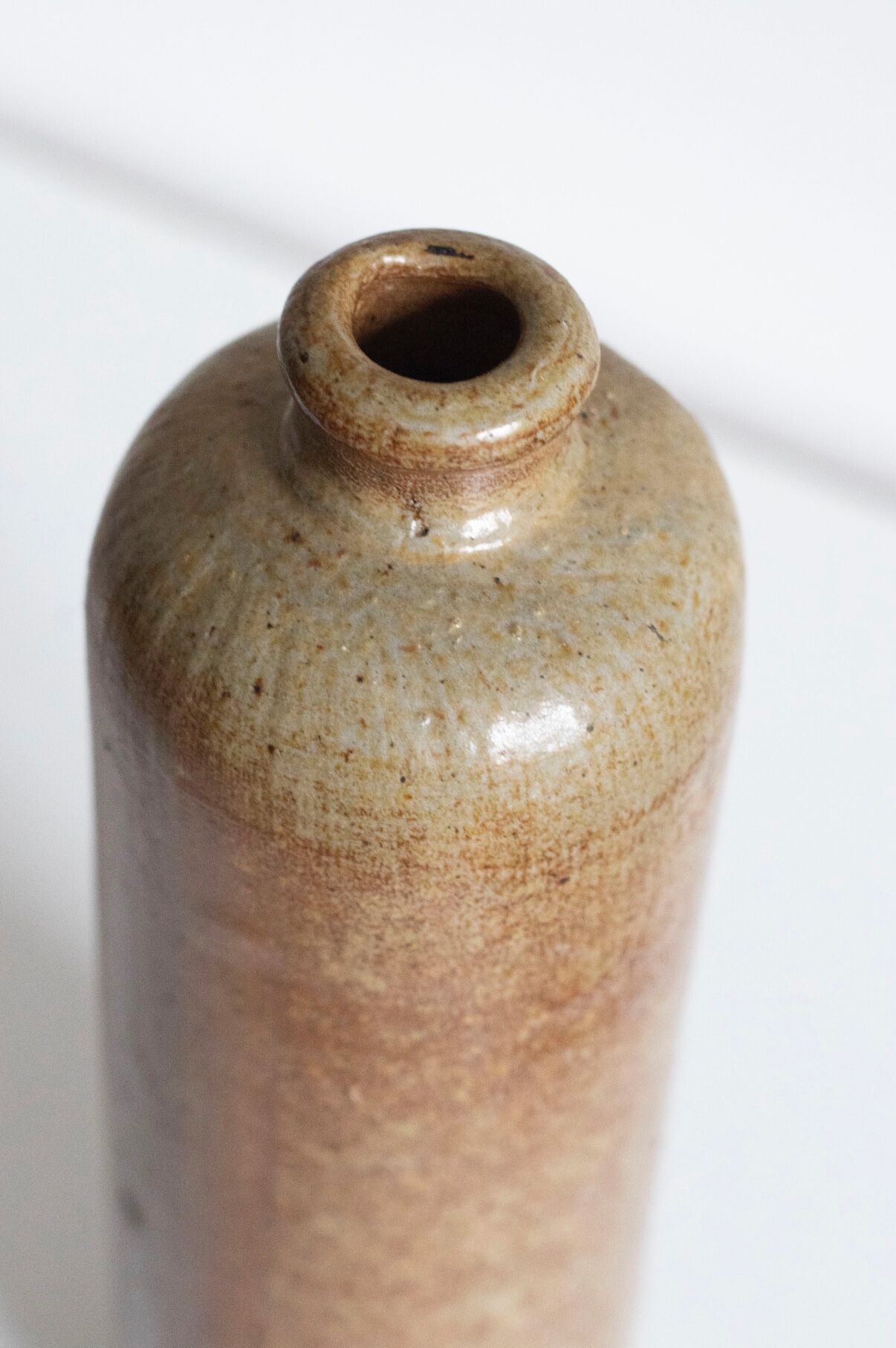 Old stoneware bottle