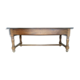 Table de ferme en chêne