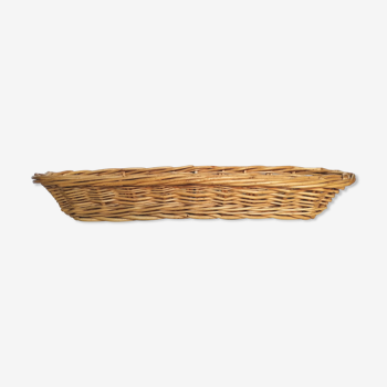 Braided wicker bread basket or banneton