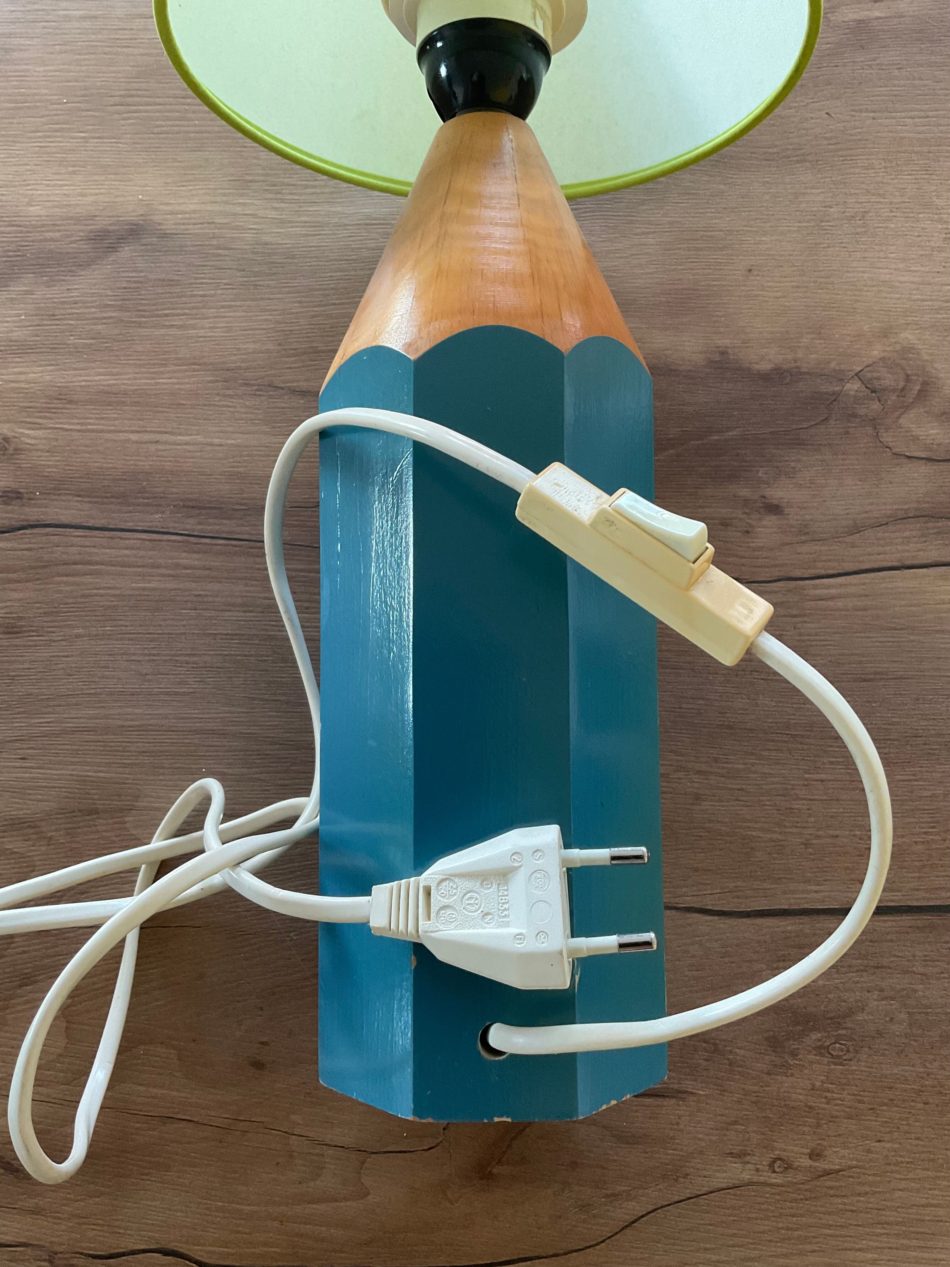 "Crayon" Vintage Lamp - Pop Art Design - Humbert S.