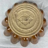 Ocher ceramic cake dish