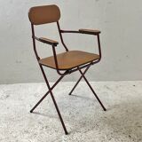 Vintage 80's children's desk and armchair
