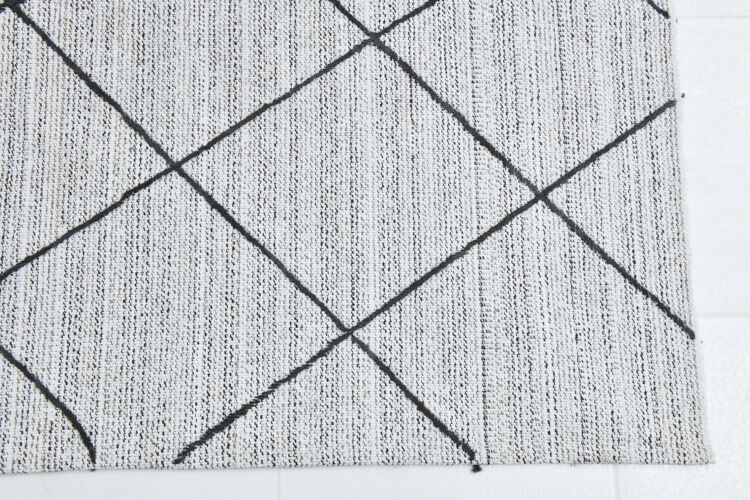 Scandinavian flatweave kilim rug 212x310cm