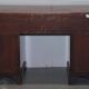 Georgian military campaign desk Regency with large map drawer