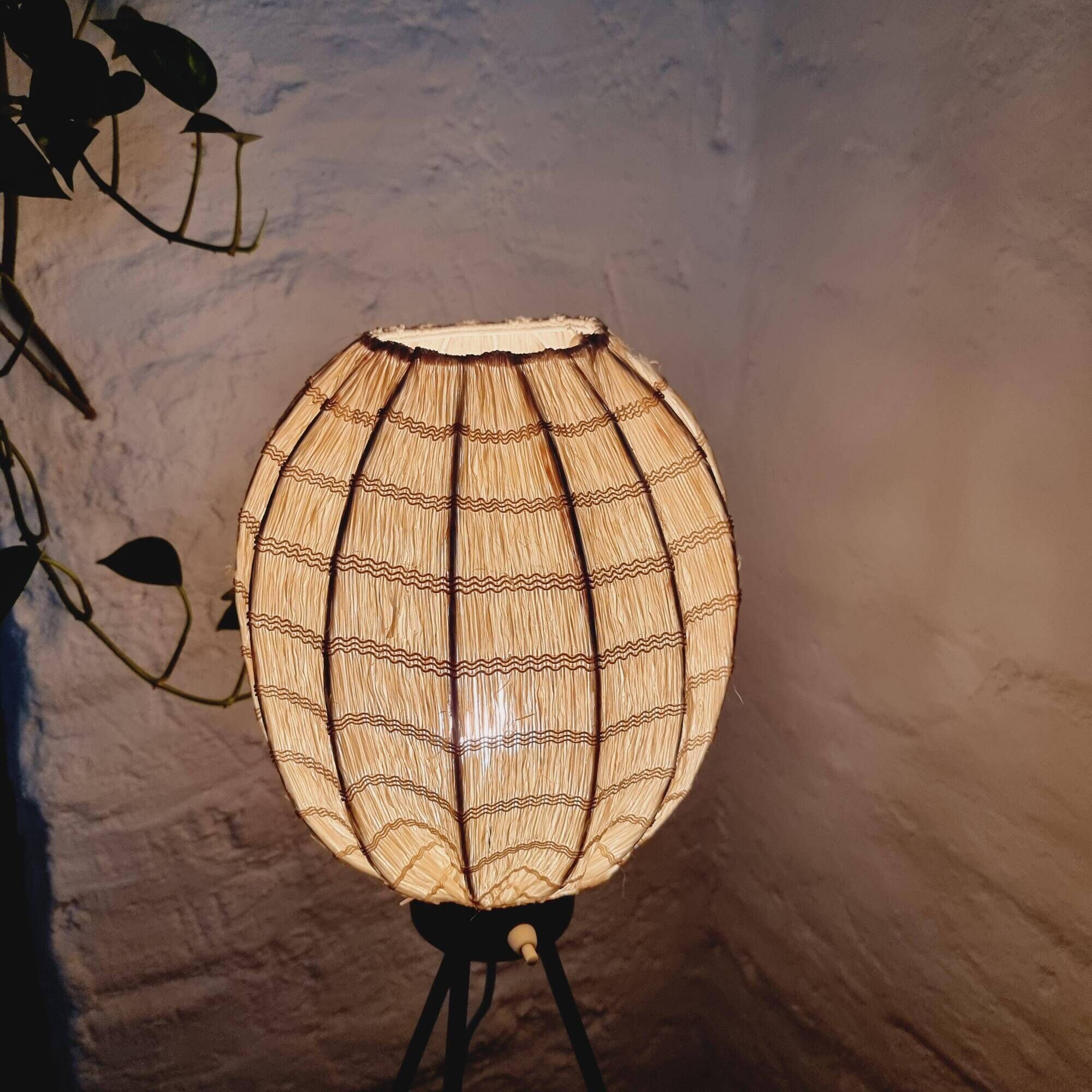 Rare Swedish tripod lamp, modern Scandinavian / mid-century modern style.