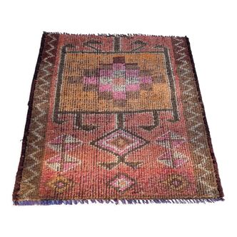 Vintage kurdish  rug , 110 x 95 cm