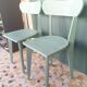 Pair of bistro chairs