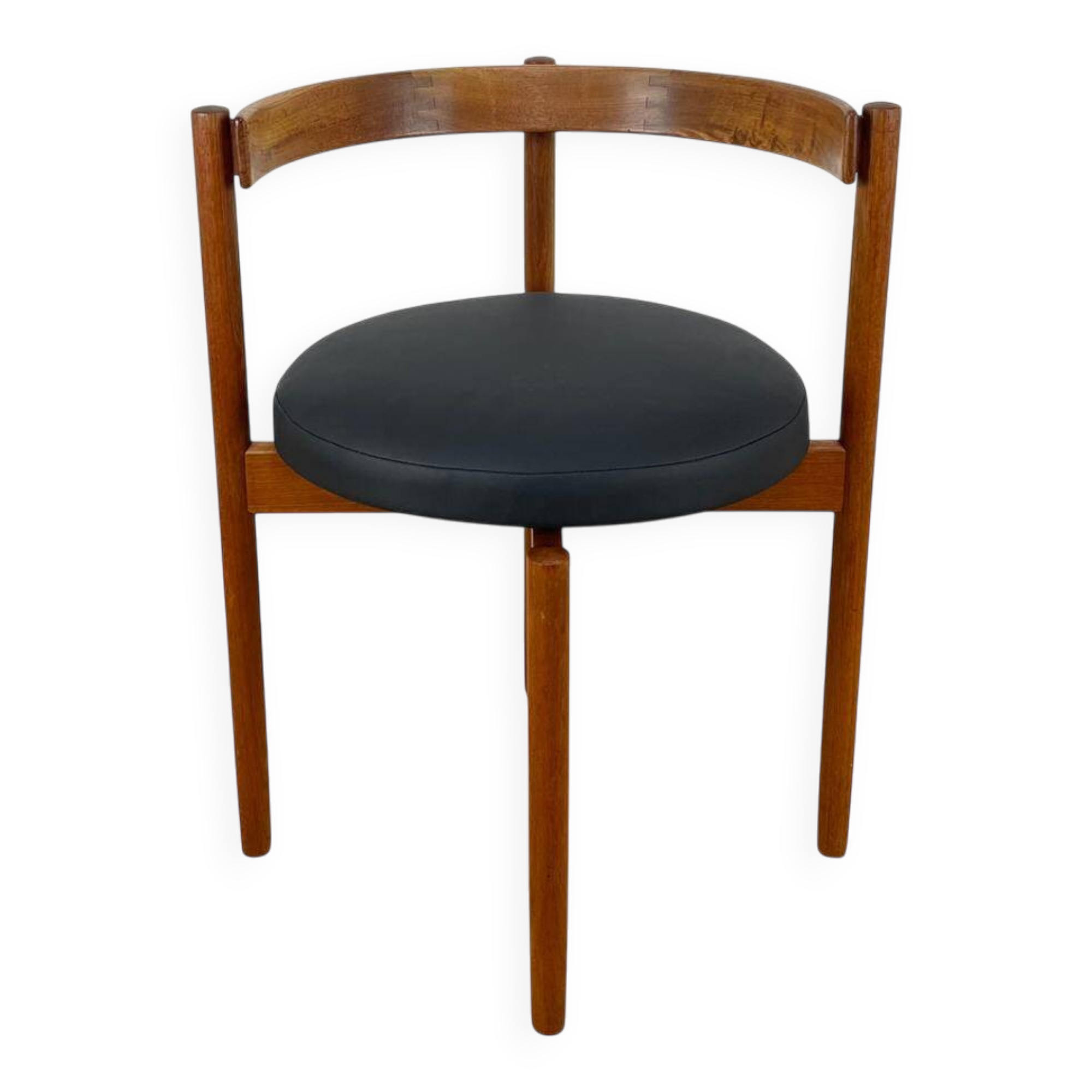 Chaise en teck danois par Hugo Frandsen