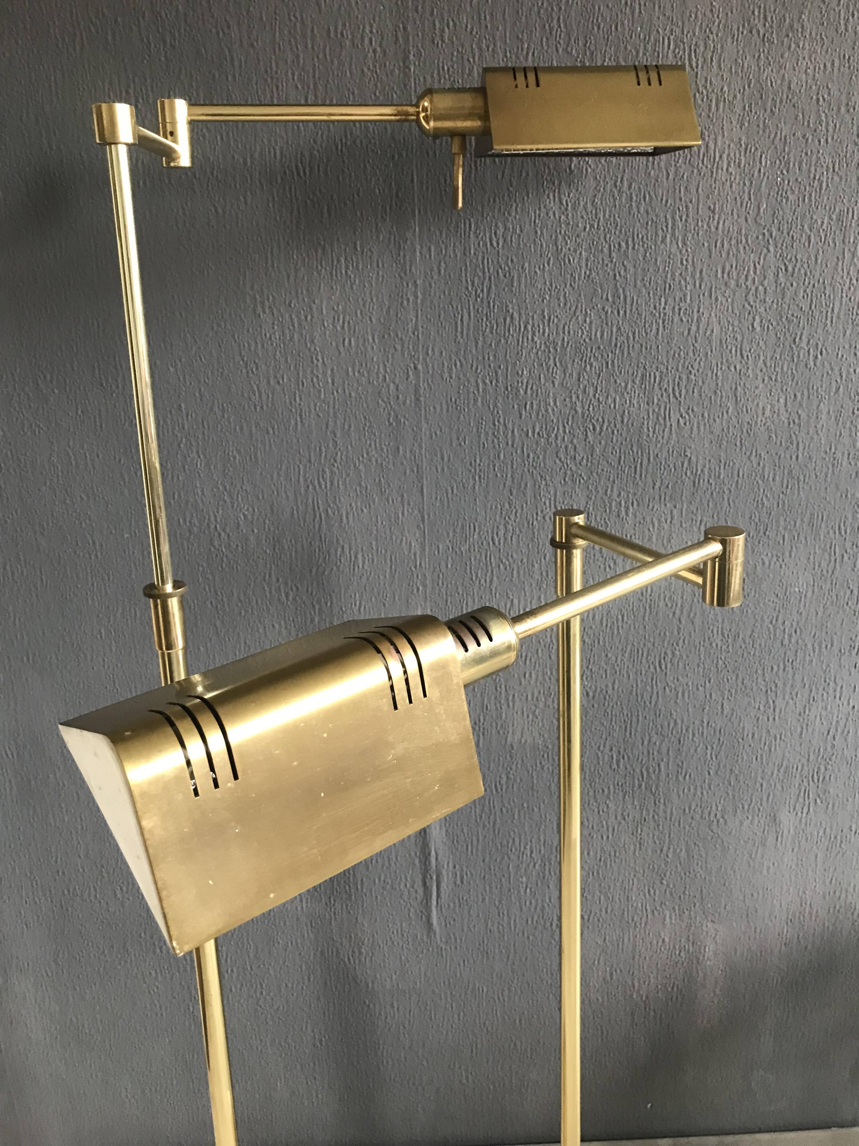 2 lampadaires vintage Relco Milano Italie