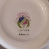 Limoges fine porcelain cups and saucers