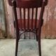 Turned wood bistro chair