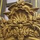 Antique French mantel mirror Louis Philippe style