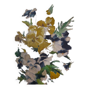 peinture à l'huile vintage