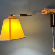Applique lampe en bois