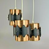 60s 70s lamp light ceiling lamp cascade lamp metal space age design