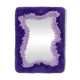 Small purple organic mirror