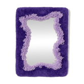 Small purple organic mirror