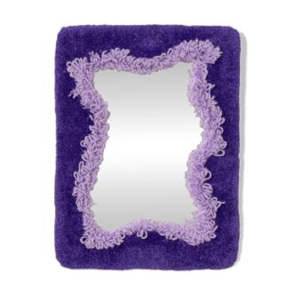Small purple organic mirror