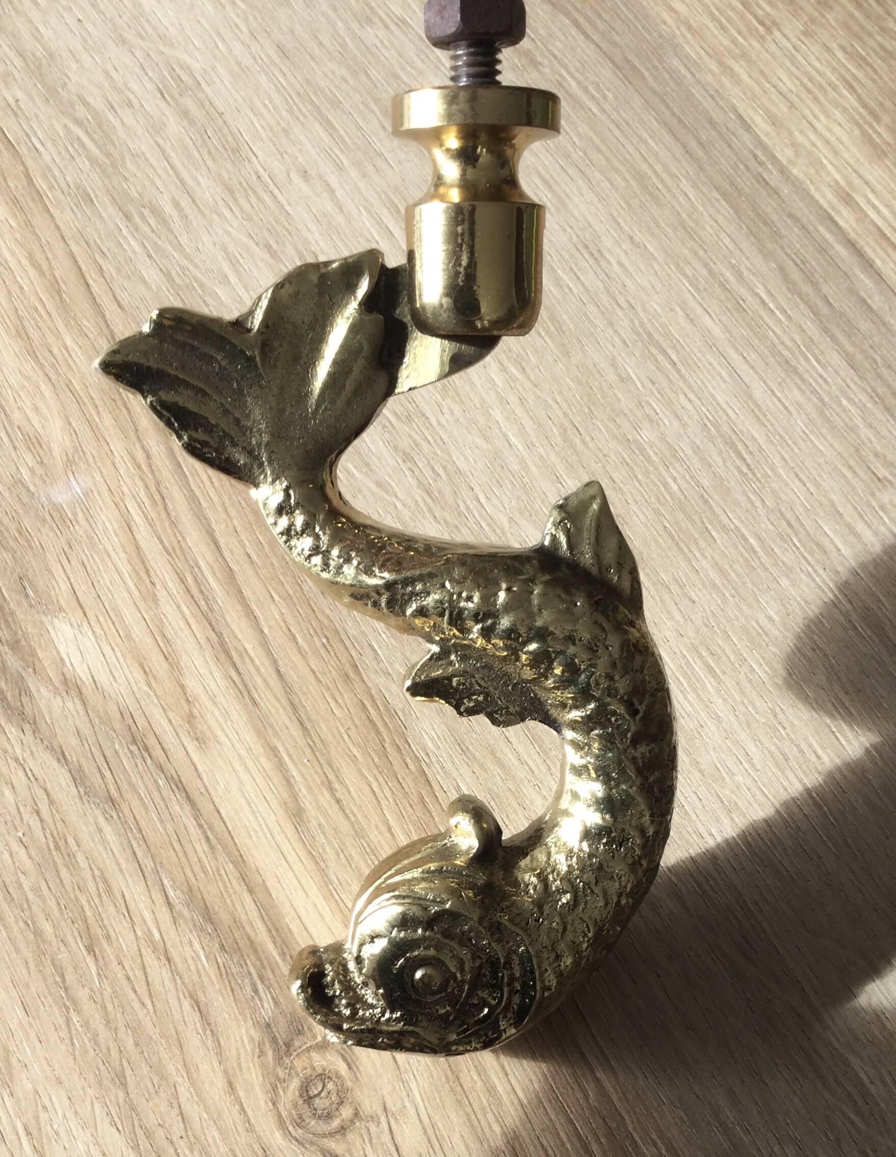 Brass door knocker
