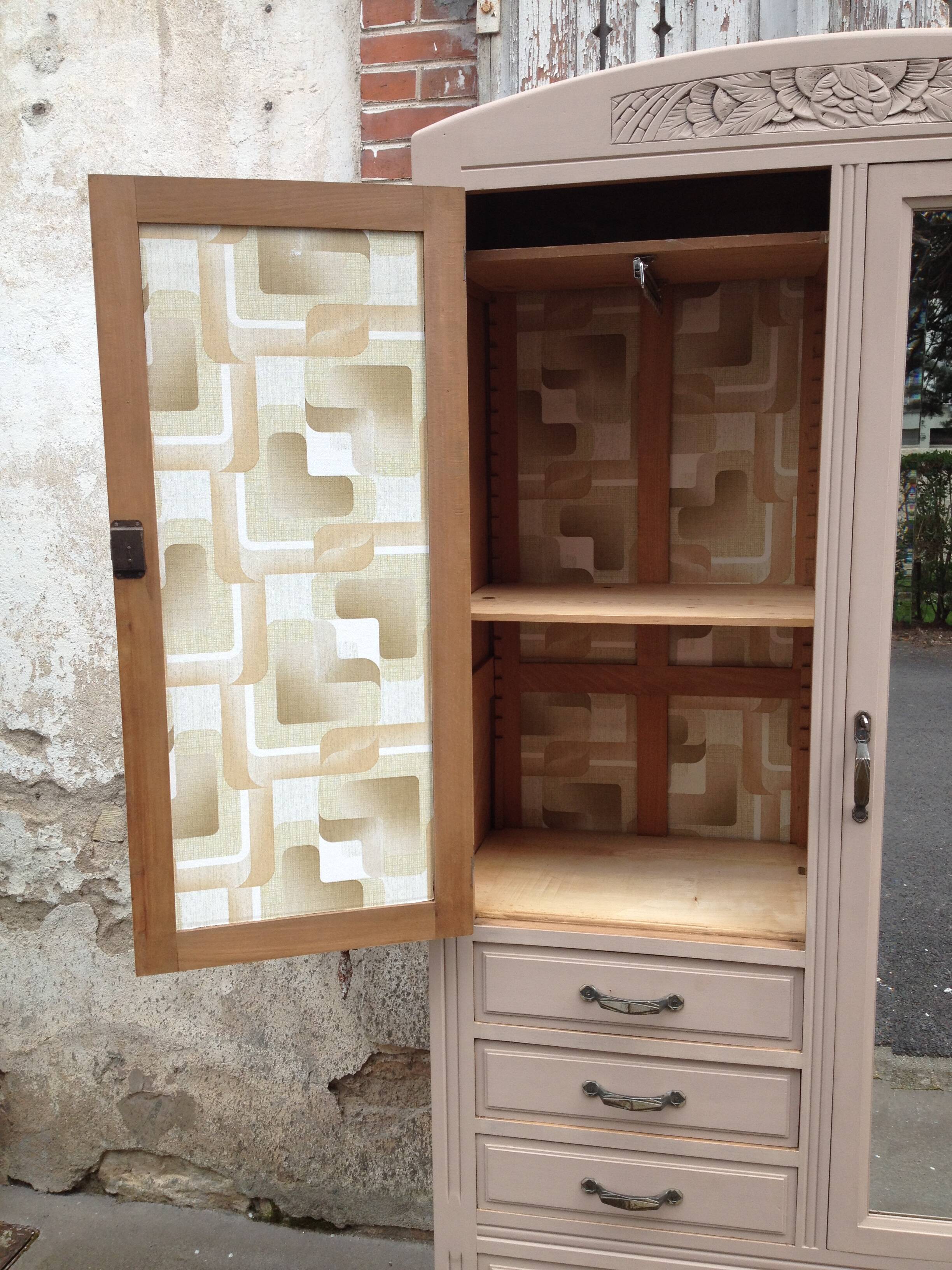 Parisian Art Deco wardrobe