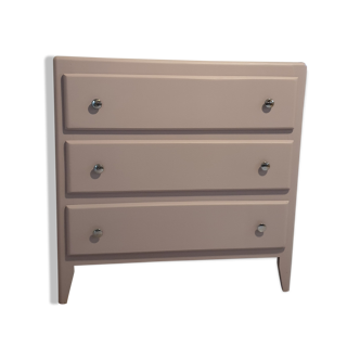 Pink vintage dresser