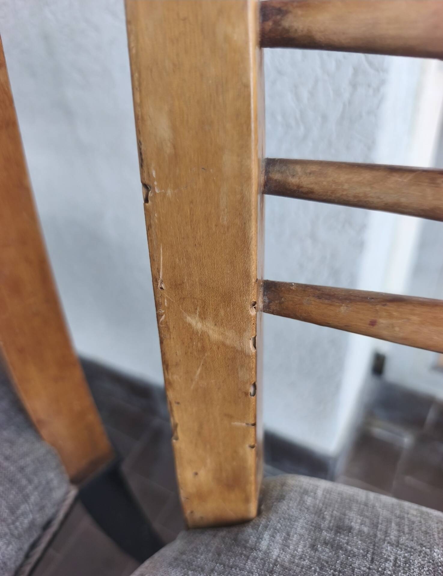 Paolo Buffa attrib set 4er chairs 40: