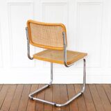Chaise Cesca B32 Breuer Made in Italy - Cannage de l'assise refait