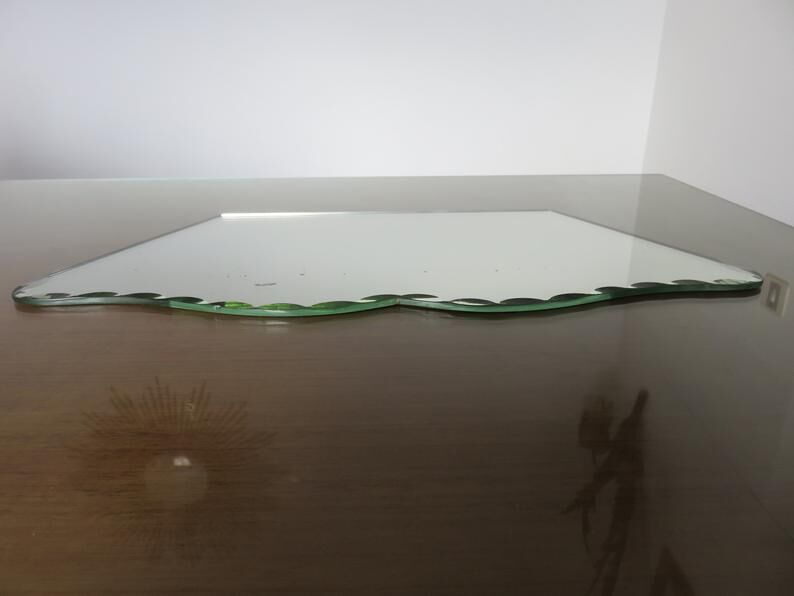 Mirror beveled art deco free form 40/50