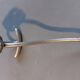 Hat hook in silver-plated brass 1940.