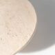 Contemporary Round Travertine Coffee Table, Italy