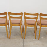 Chaises de salle à manger Mid century by Tatra nabytok, Set de 4