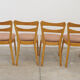 Chaises de salle à manger Mid century by Tatra nabytok, Set de 4