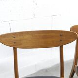 Set of 4 Farstrup Mobler chairs model 210 Danish Scandinavian 1960