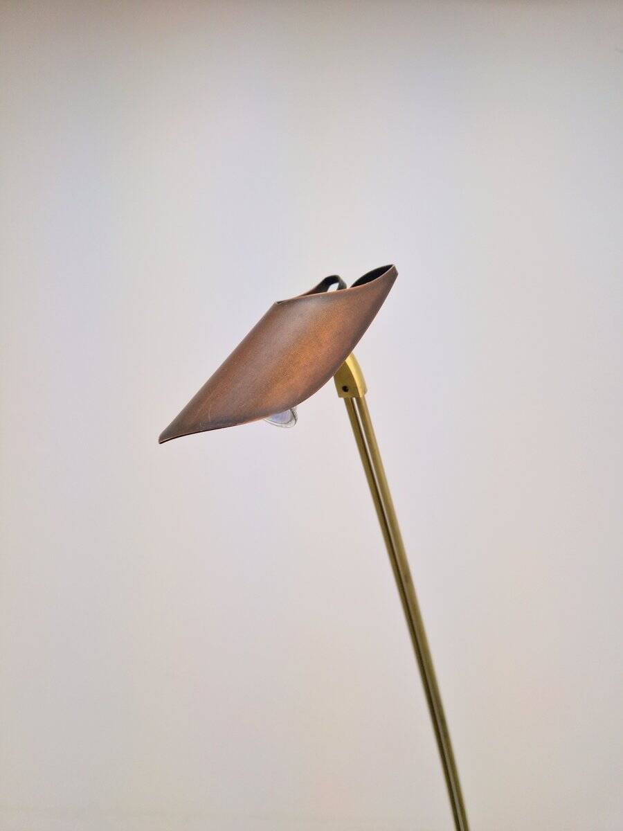 Modern Brass Lance Floor Lamp by Bernd Beisse, Germany, 1990s