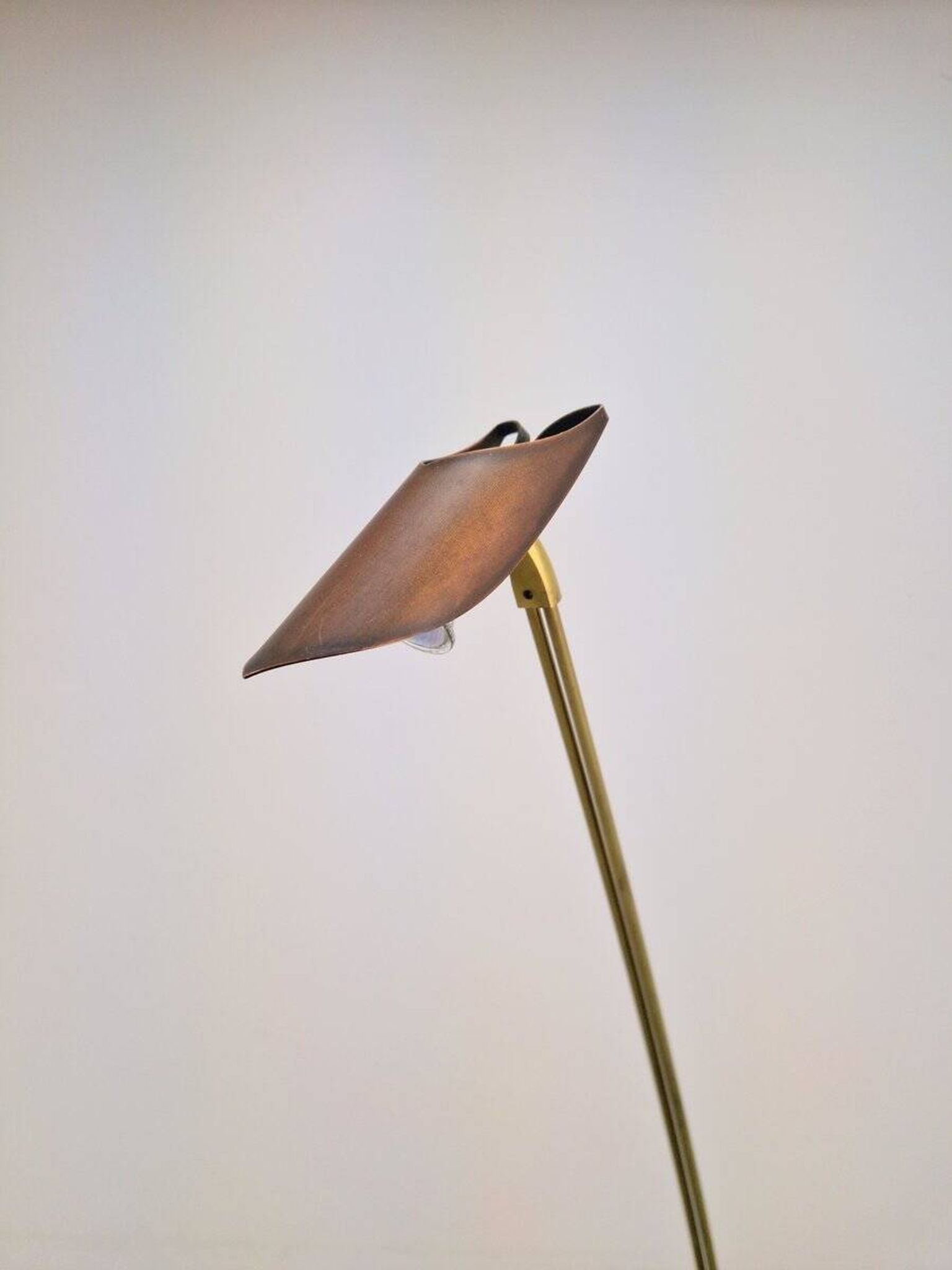 Modern Brass Lance Floor Lamp by Bernd Beisse, Germany, 1990s