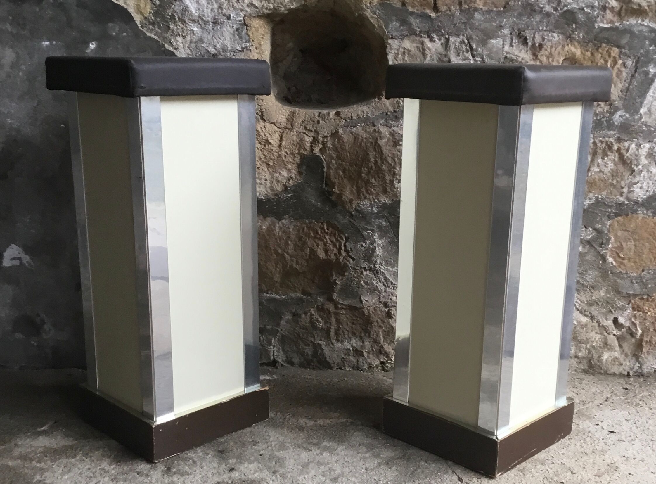 Pair of vintage bar stools - 1970