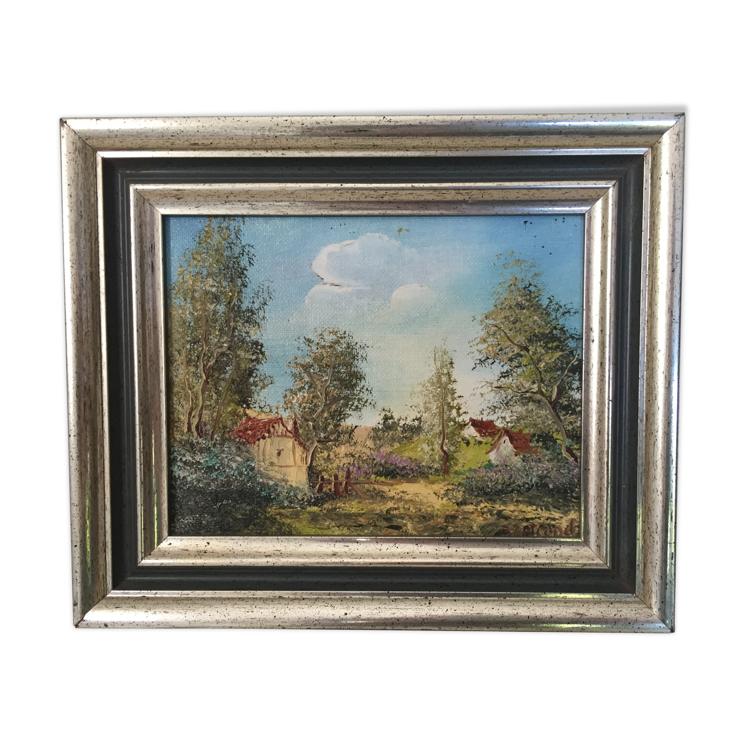 Landscape painting by Bertrand