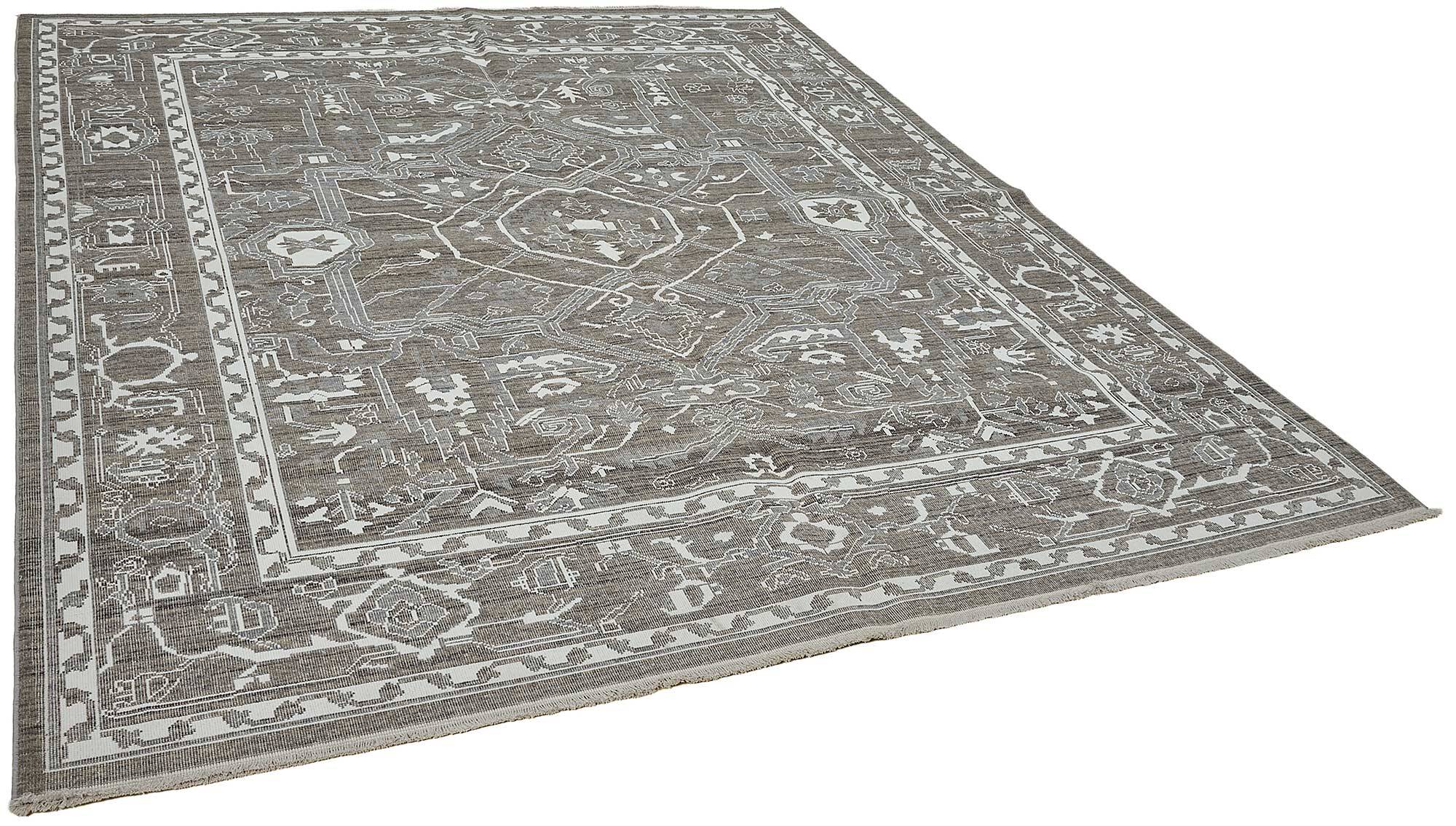 Turkish Handcrafted Loom Oushak Rug 248 cm x 300 cm