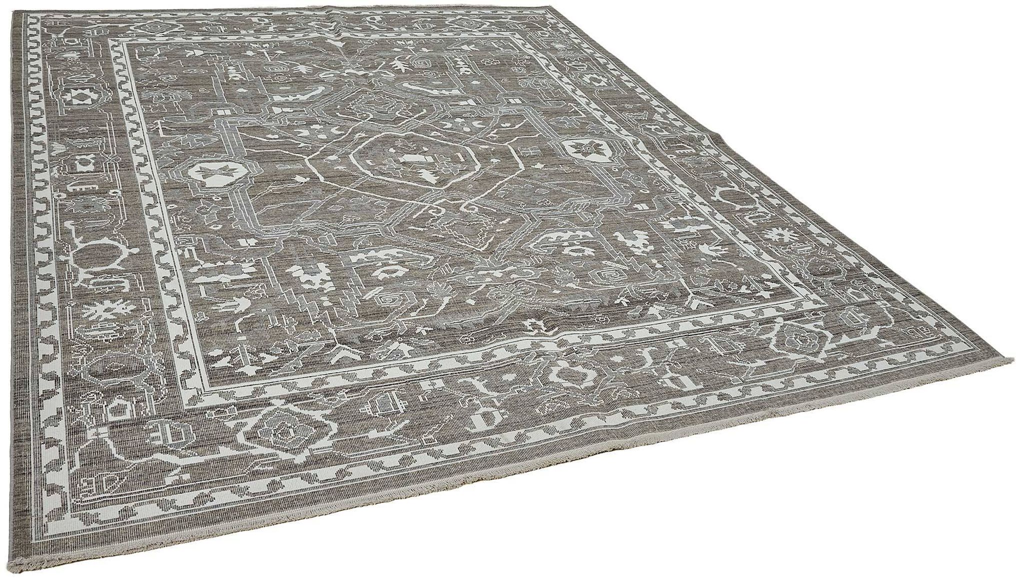 Tapis Oushak fait main en Turquie 248 cm x 300 cm