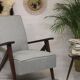 Scandinavian armchair in beech 60s