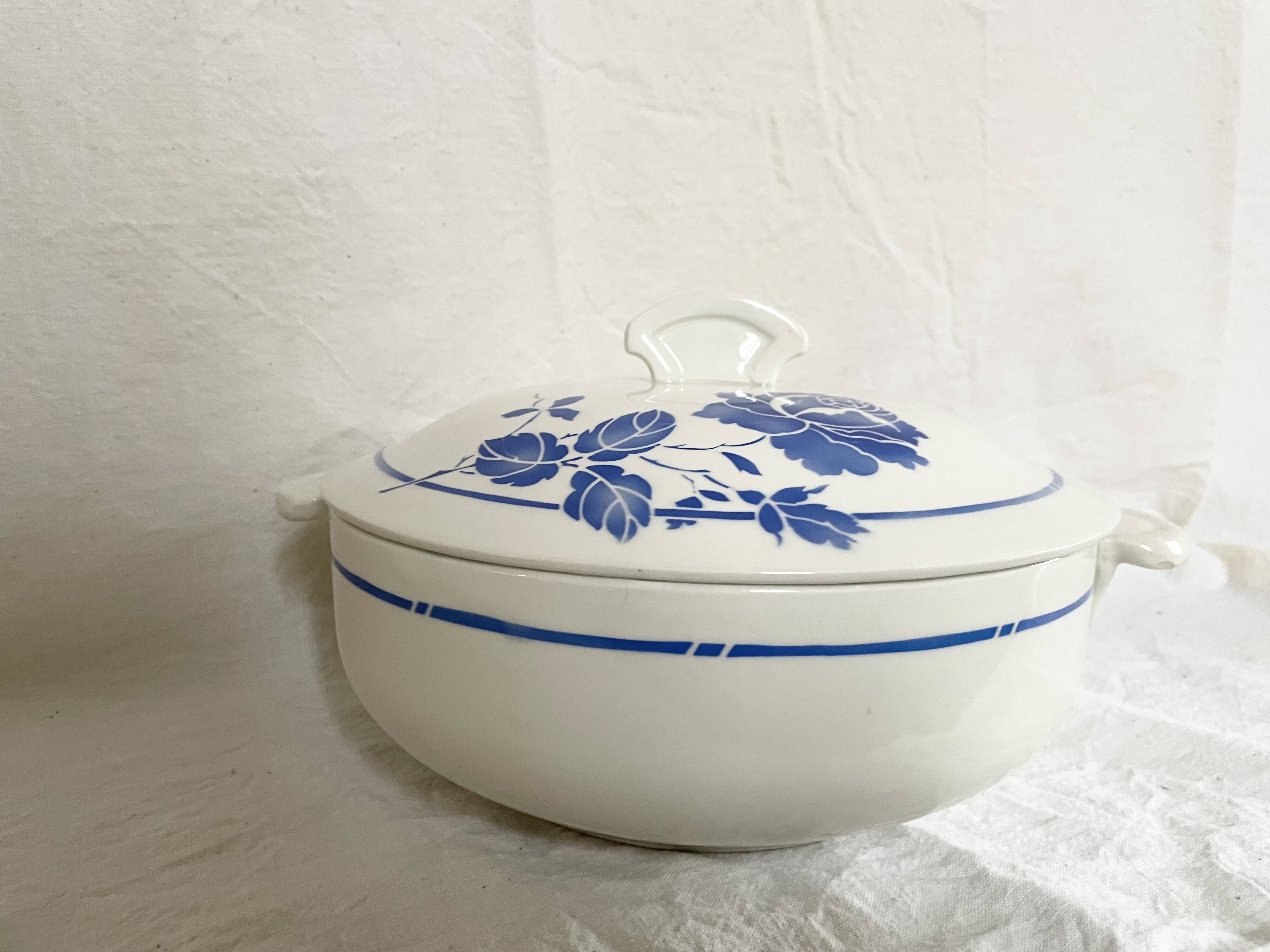 Moulin des Loups and Hamage earthenware tureen