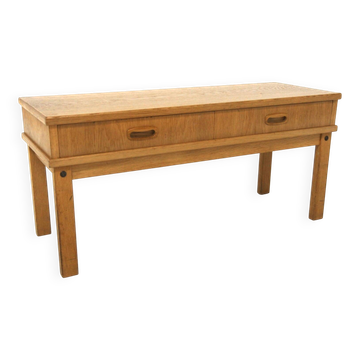 Scandinavian oak chest of drawers, Sweden, 1960