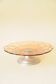 Art Deco Pink Glass Fruit Bowl